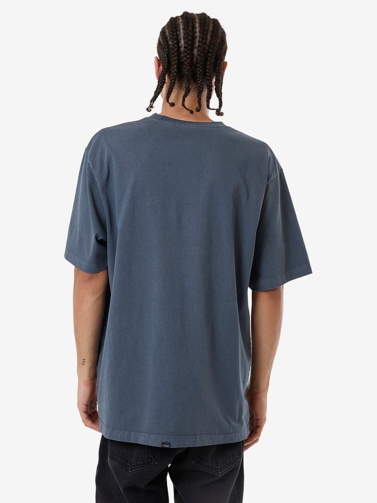 Thrills Union Oversize Fit Pocket Tee - Light Petrol - Image 2