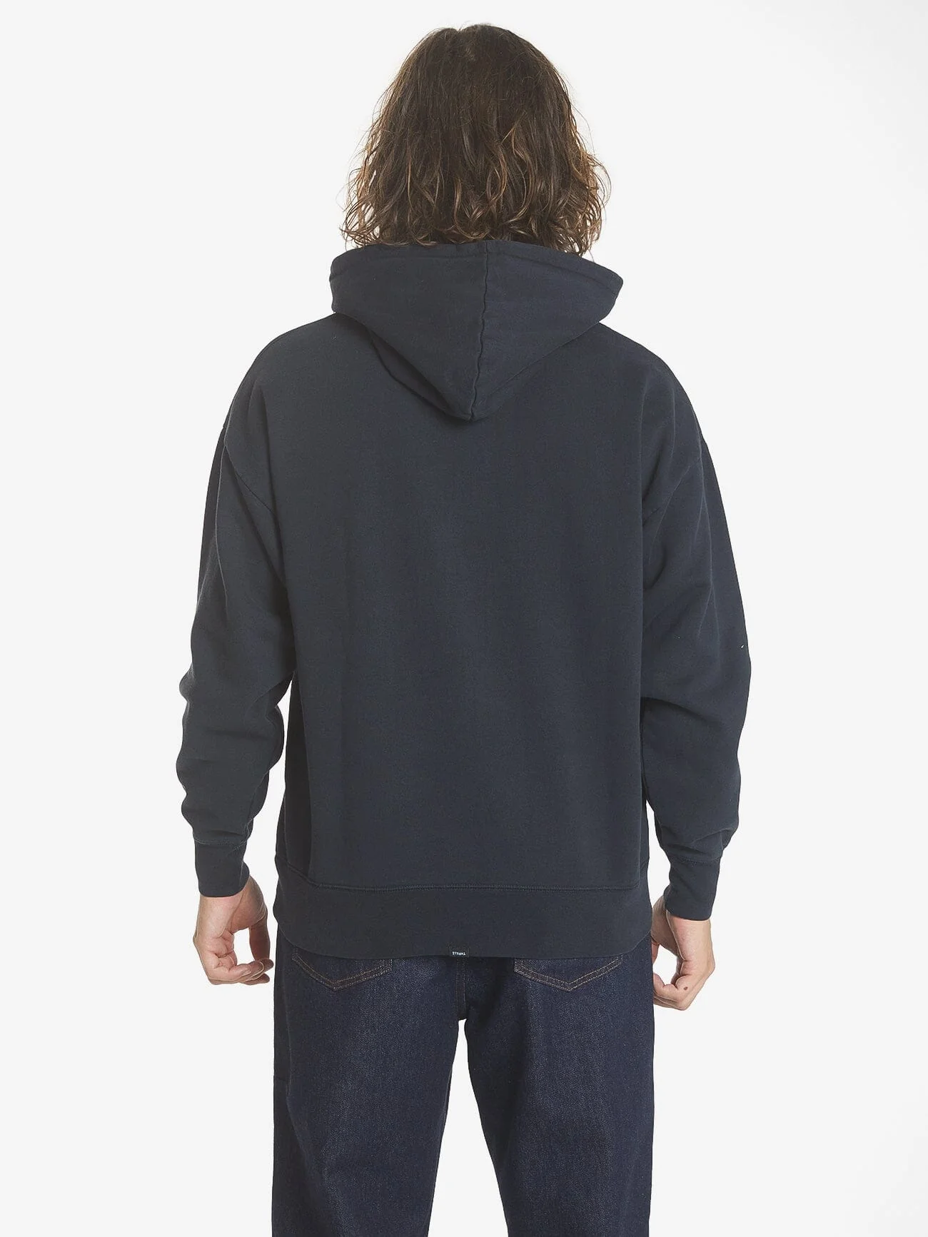 Throttle Slouch Pull On Hood - Twilight Black - Image 2