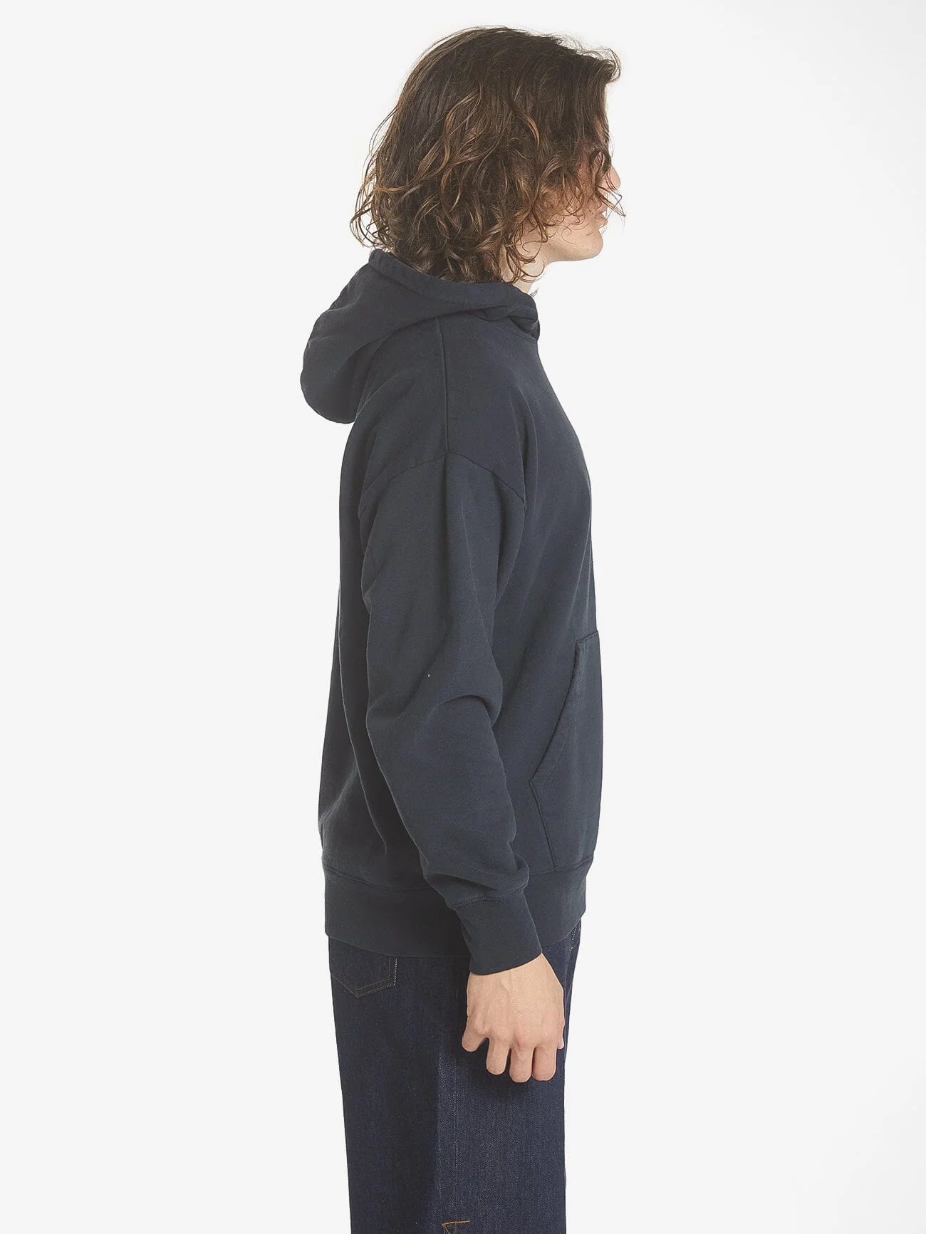 Throttle Slouch Pull On Hood - Twilight Black - Image 3