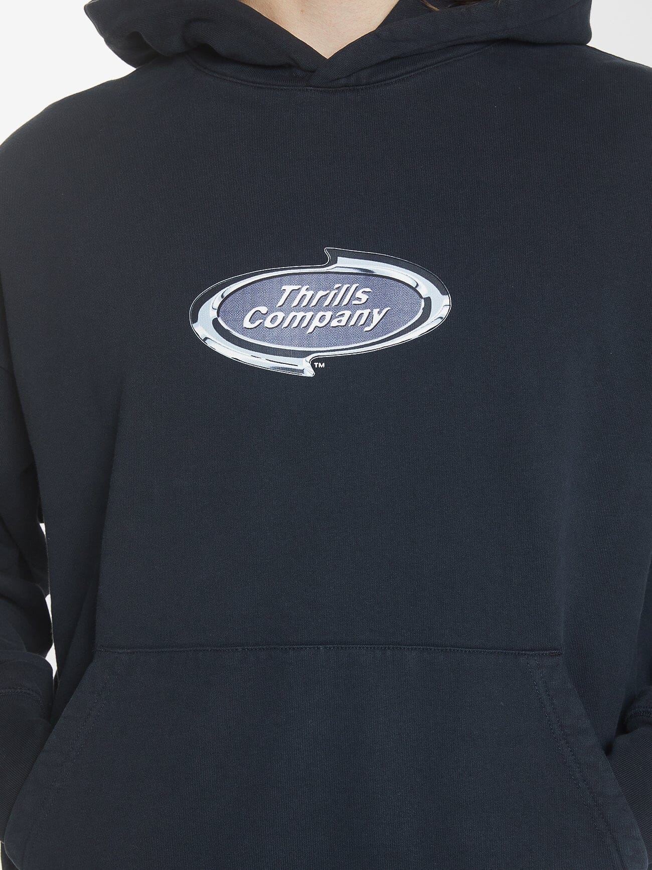 Throttle Slouch Pull On Hood - Twilight Black - Image 5