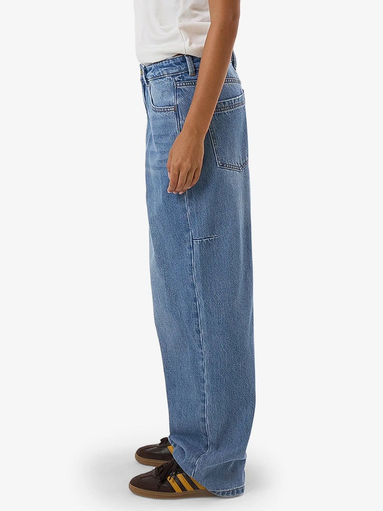 Tony Low Rise Big Baggy Jean - Dark Dust Blue - Image 5