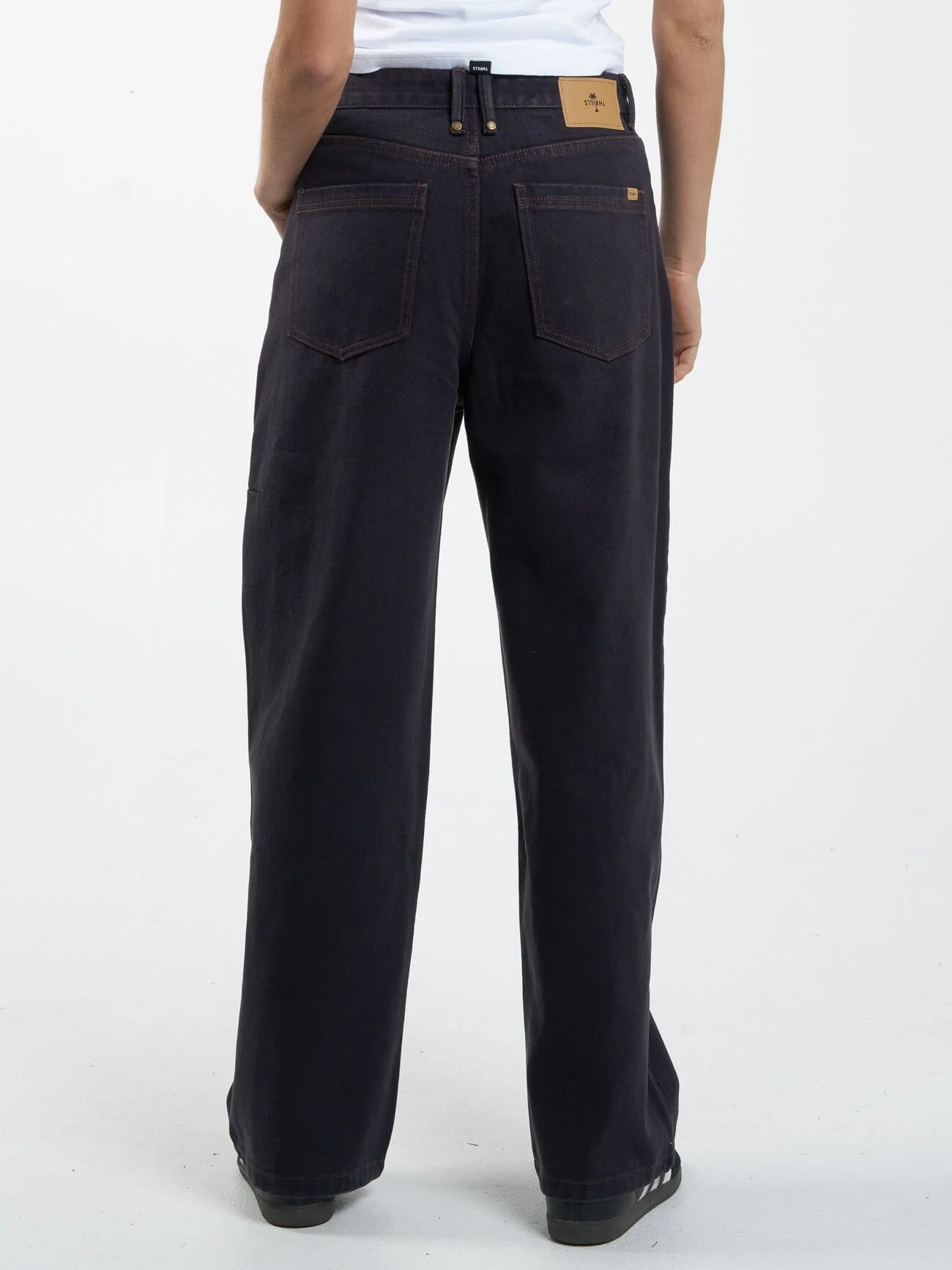 Tony Low Rise Big Baggy Jean - Midnight Blue - Image 2