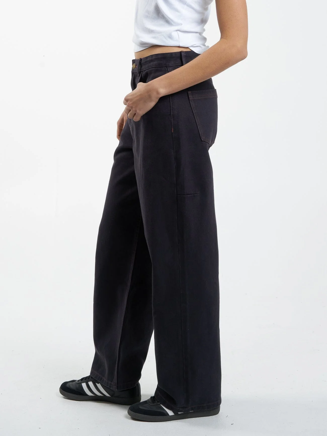 Tony Low Rise Big Baggy Jean - Midnight Blue - Image 3