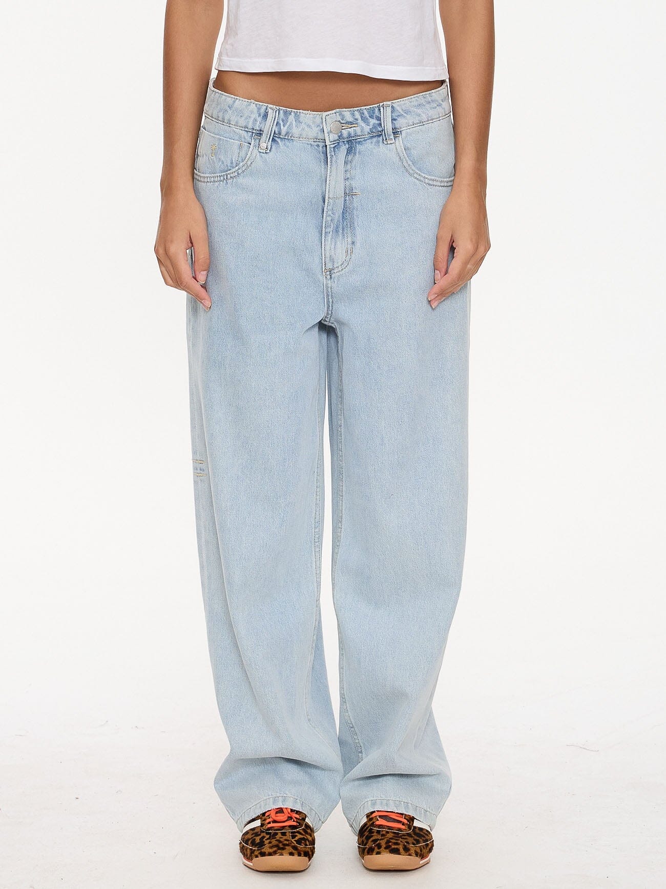 Tony Low Rise Big Baggy Jean - Midnight Blue - Image 9