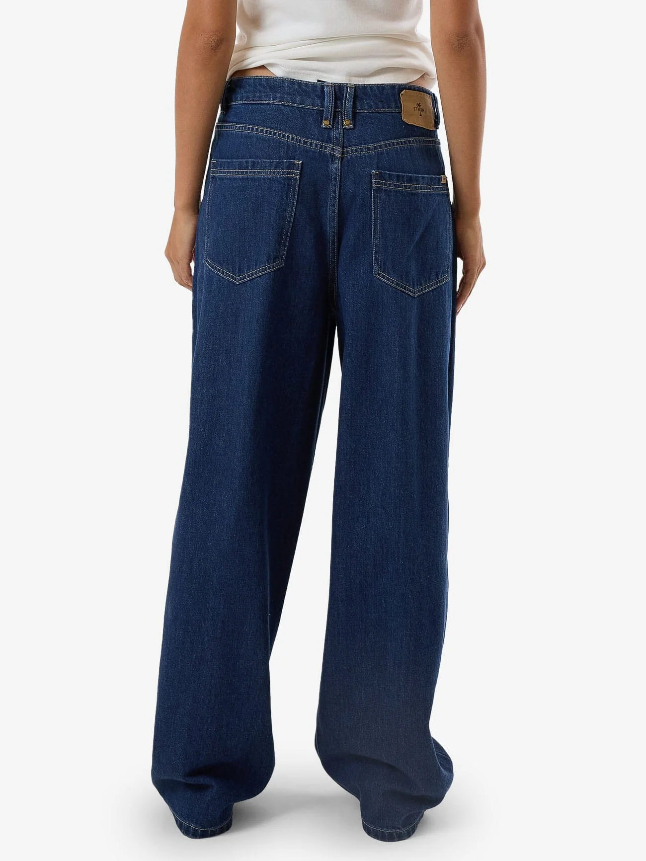Tony Low Rise Big Baggy Jean - Union Blue - Image 3