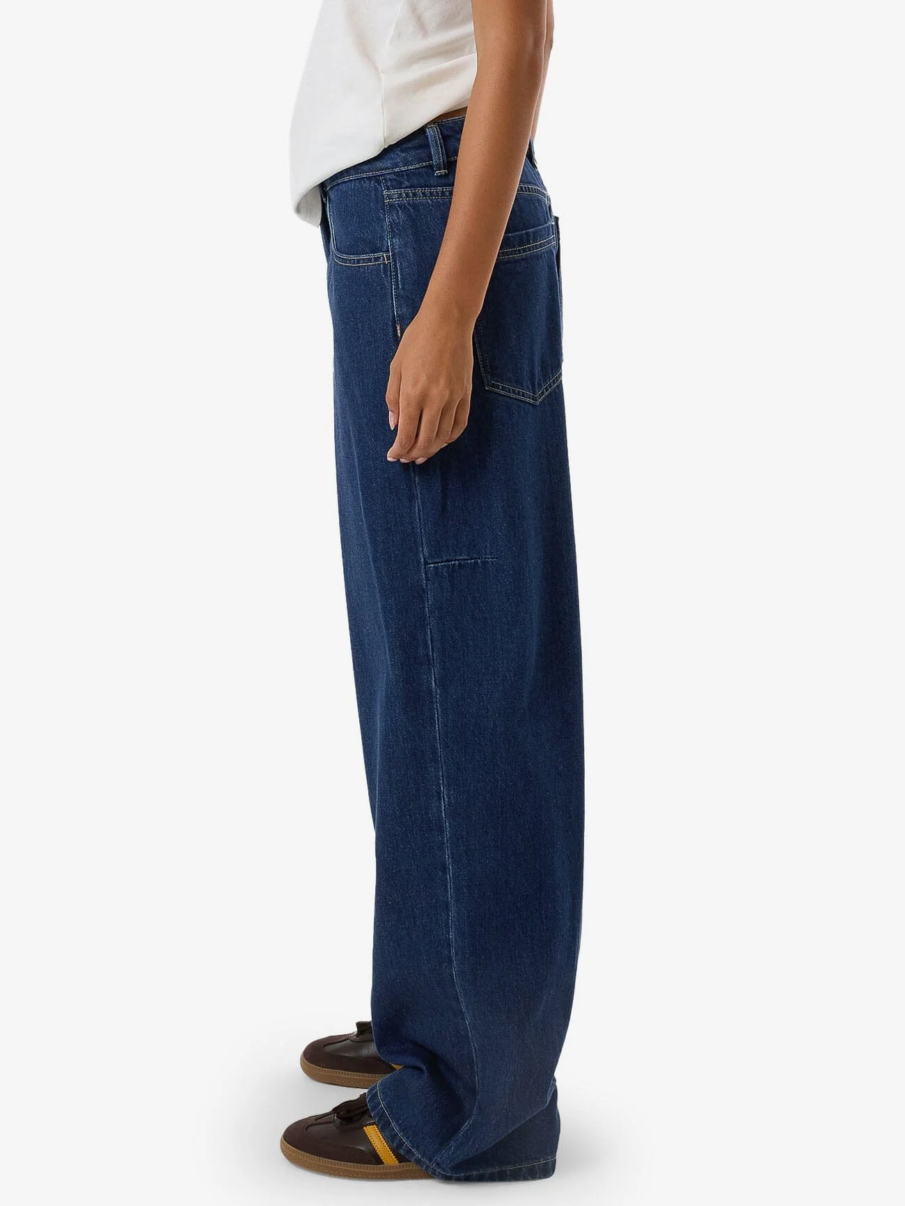 Tony Low Rise Big Baggy Jean - Union Blue - Image 4