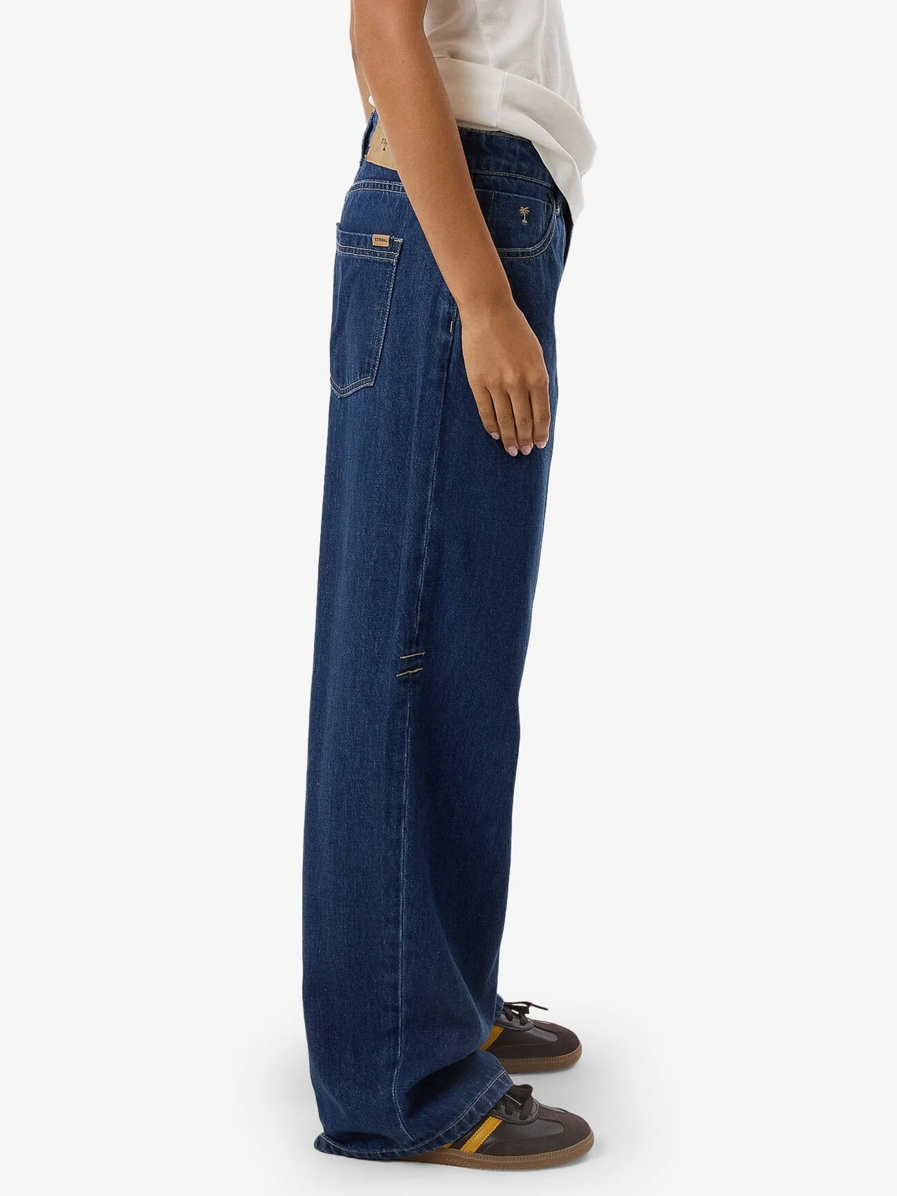 Tony Low Rise Big Baggy Jean - Union Blue - Image 5