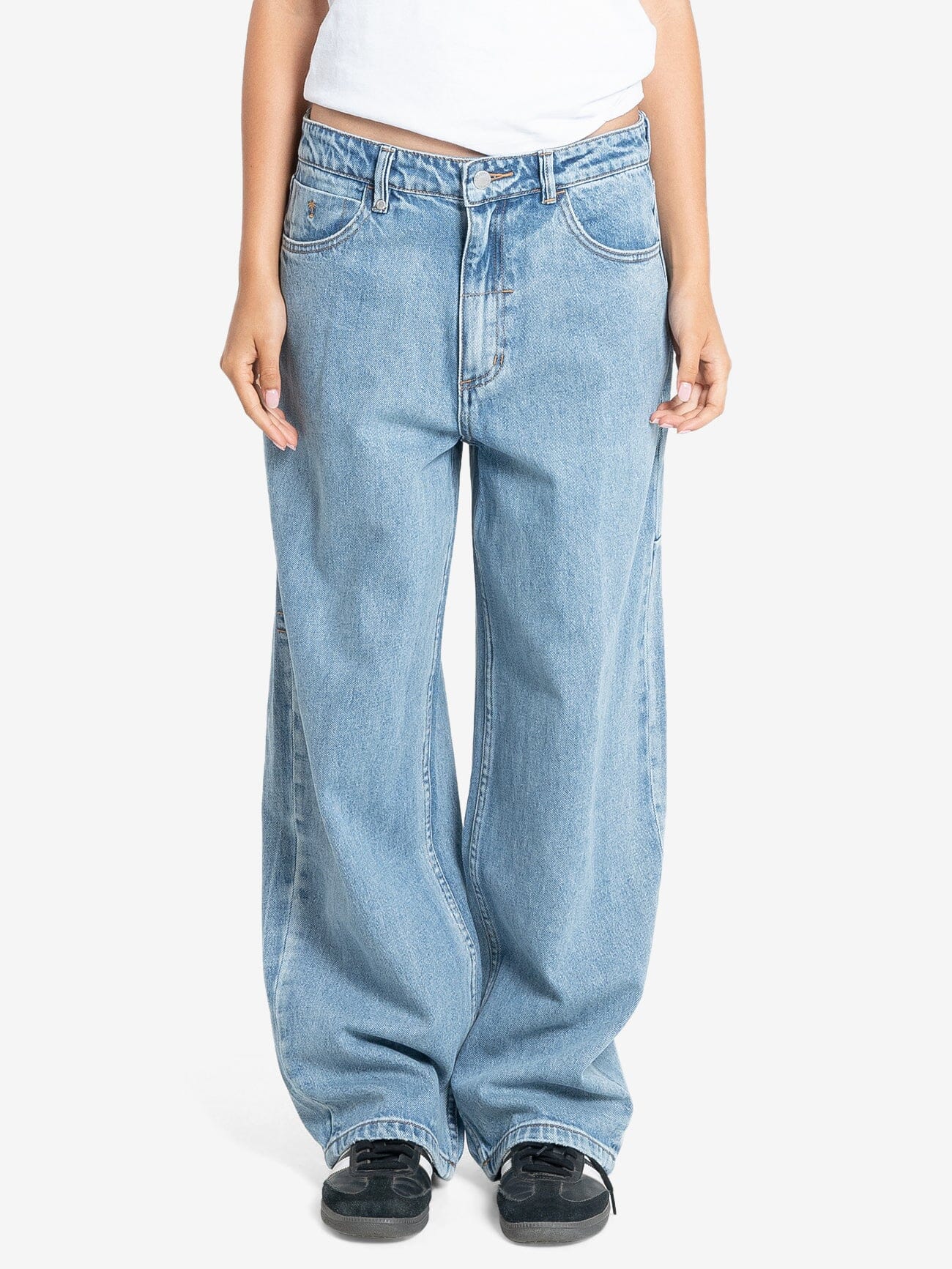 Tony Low Rise Big Baggy Jean - Vintage Timeworn Blue - Image 2