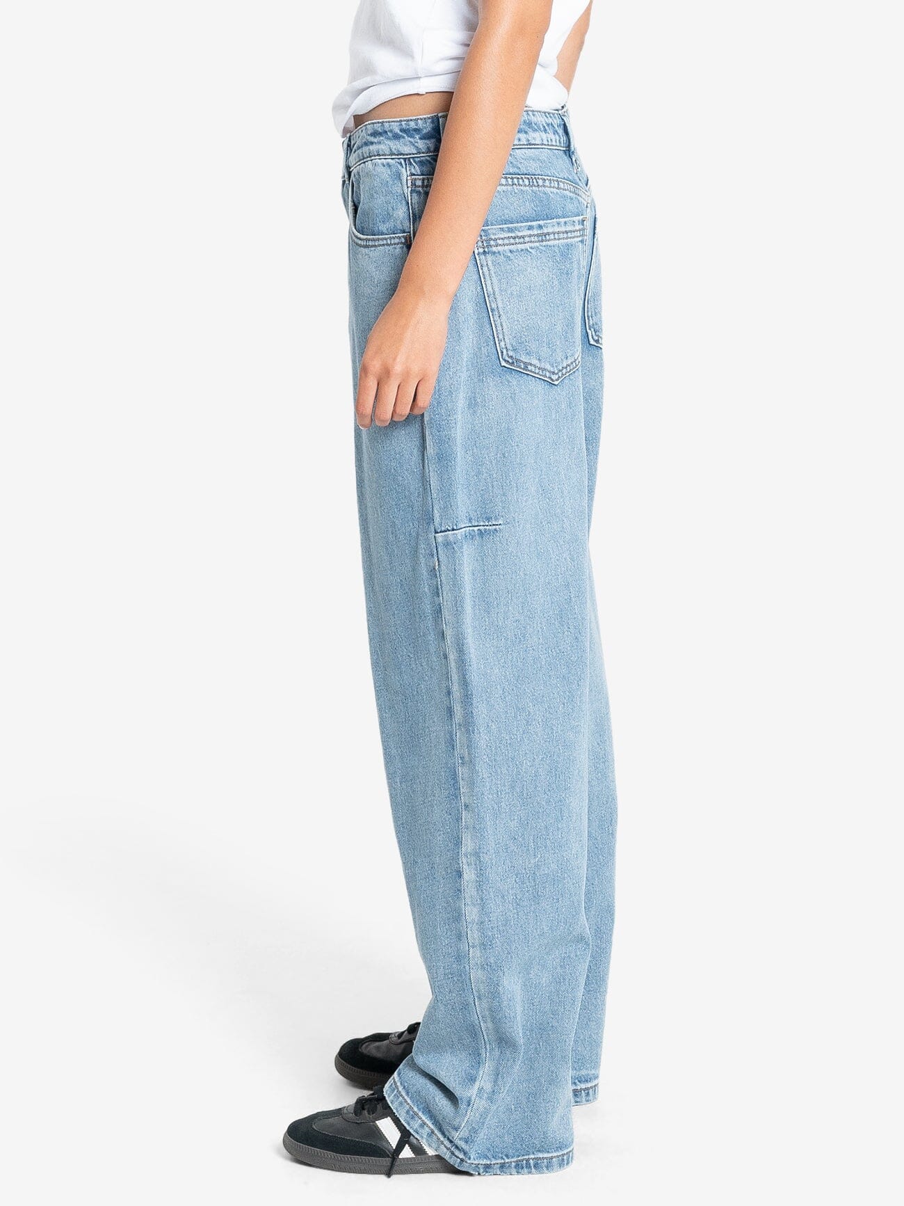 Tony Low Rise Big Baggy Jean - Vintage Timeworn Blue - Image 4