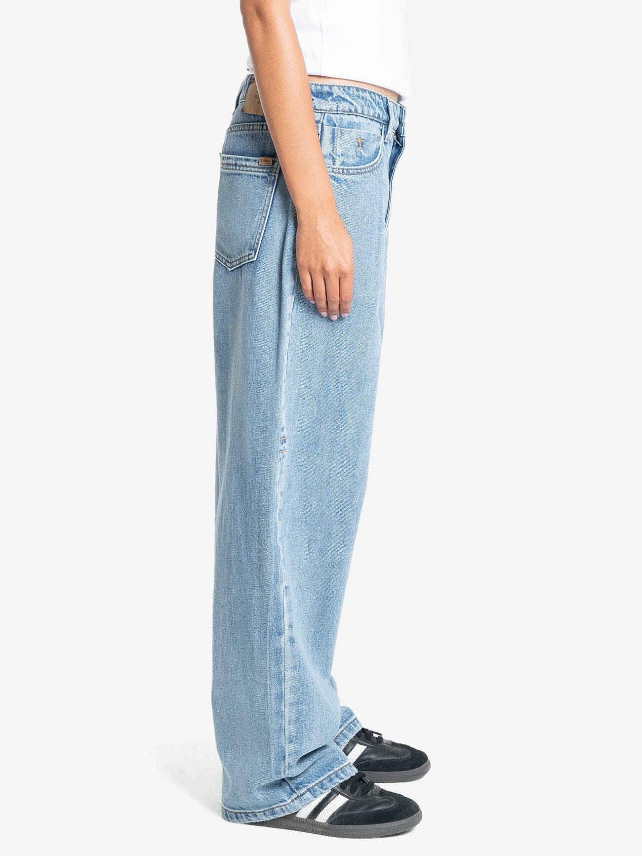 Tony Low Rise Big Baggy Jean - Vintage Timeworn Blue - Image 5