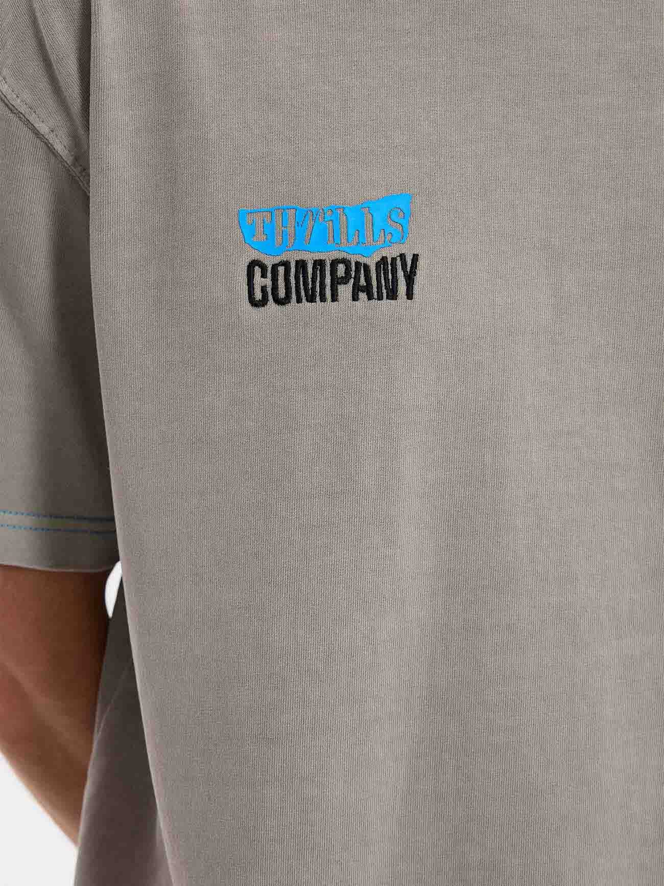 Total Anarchy Box Fit Cropped Tee - Fog - Image 7