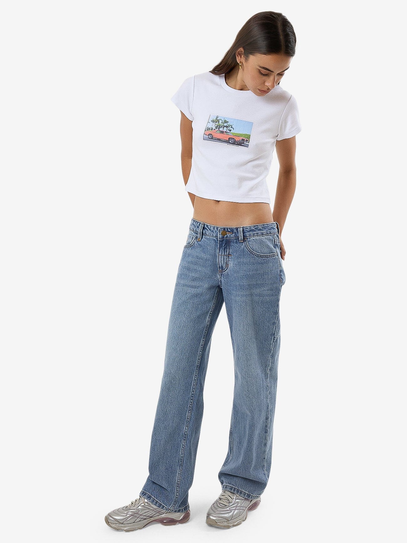 Tribute To Chaos Mini Tee - White - Image 2