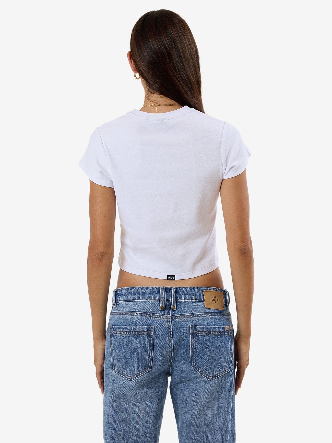 Tribute To Chaos Mini Tee - White - Image 3