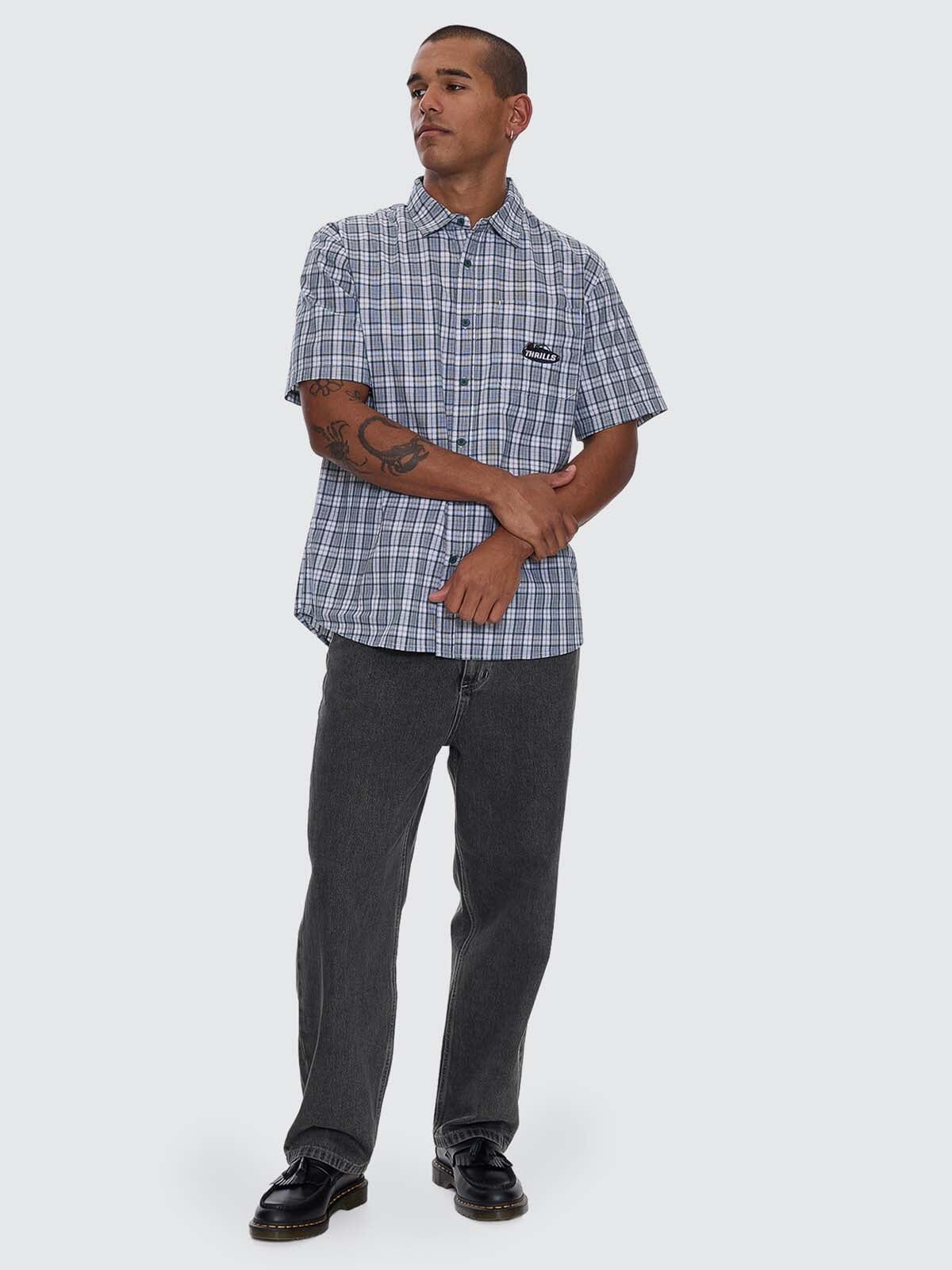 Trust In Us Short Sleeve Shirt - Forest - Image 4