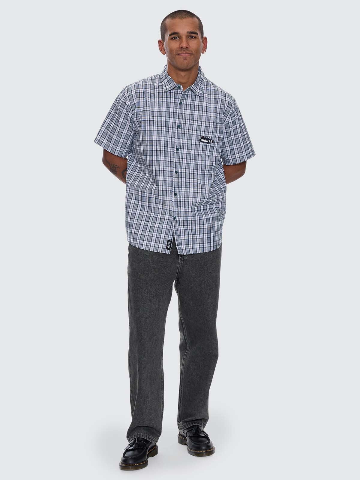 Trust In Us Short Sleeve Shirt - Forest - Image 8