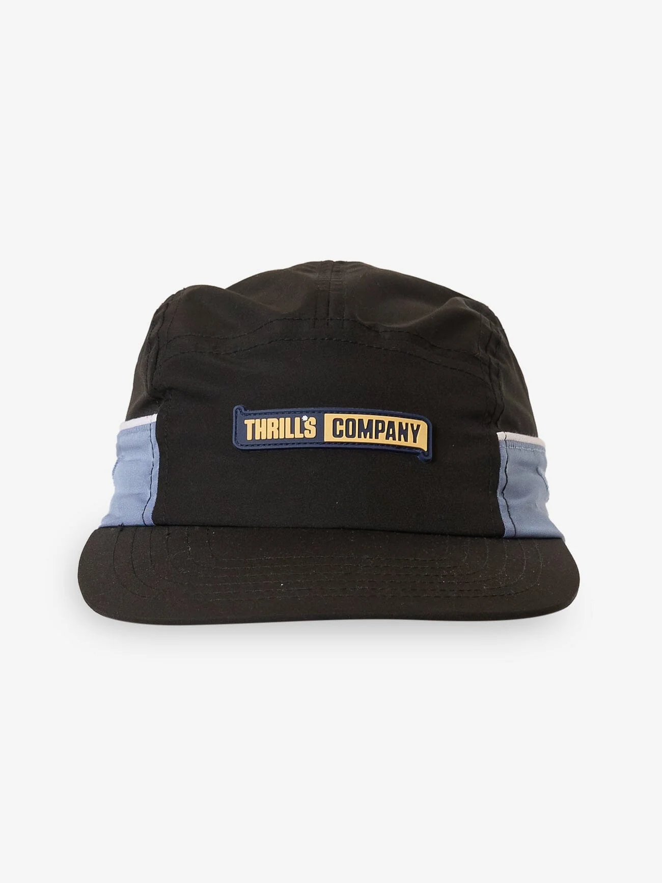 Two Sides 5 Panel Cap - Black