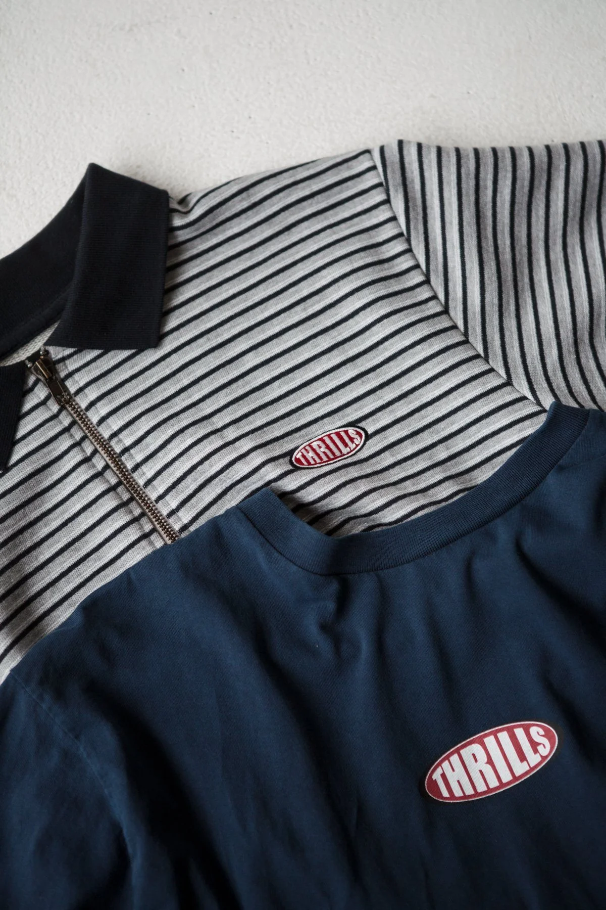Warp Zone Polo - Grey Marle - Image 5