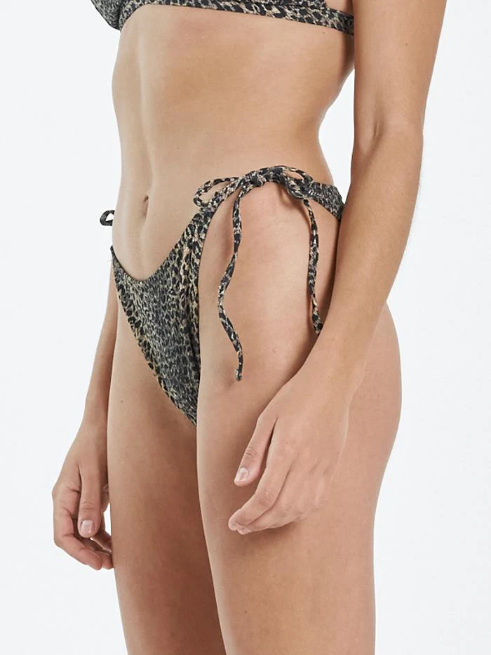 Wayward String Bikini Bottom - Black - Image 3
