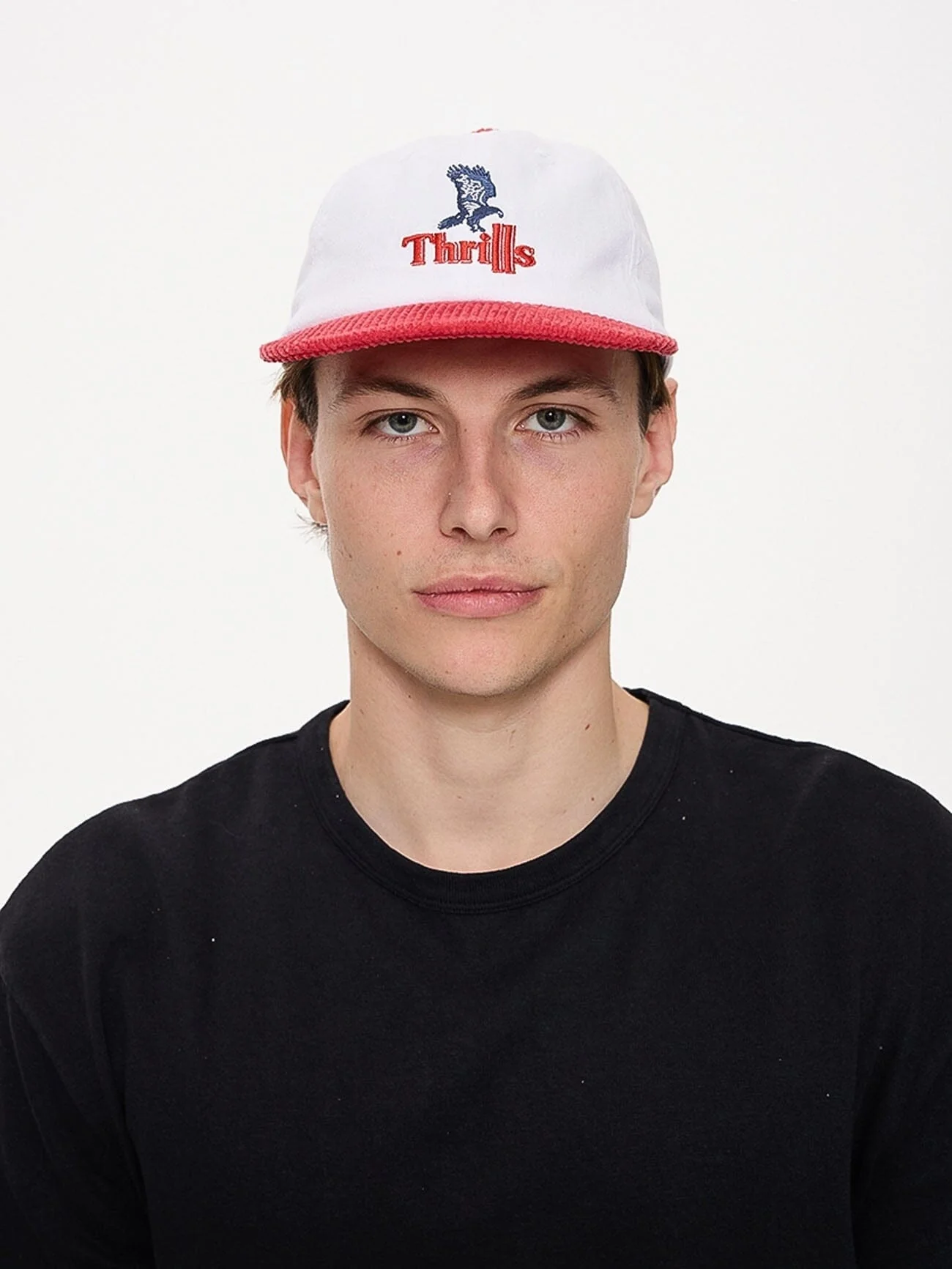 Wonder World 6 Panel Cap - White - Image 4