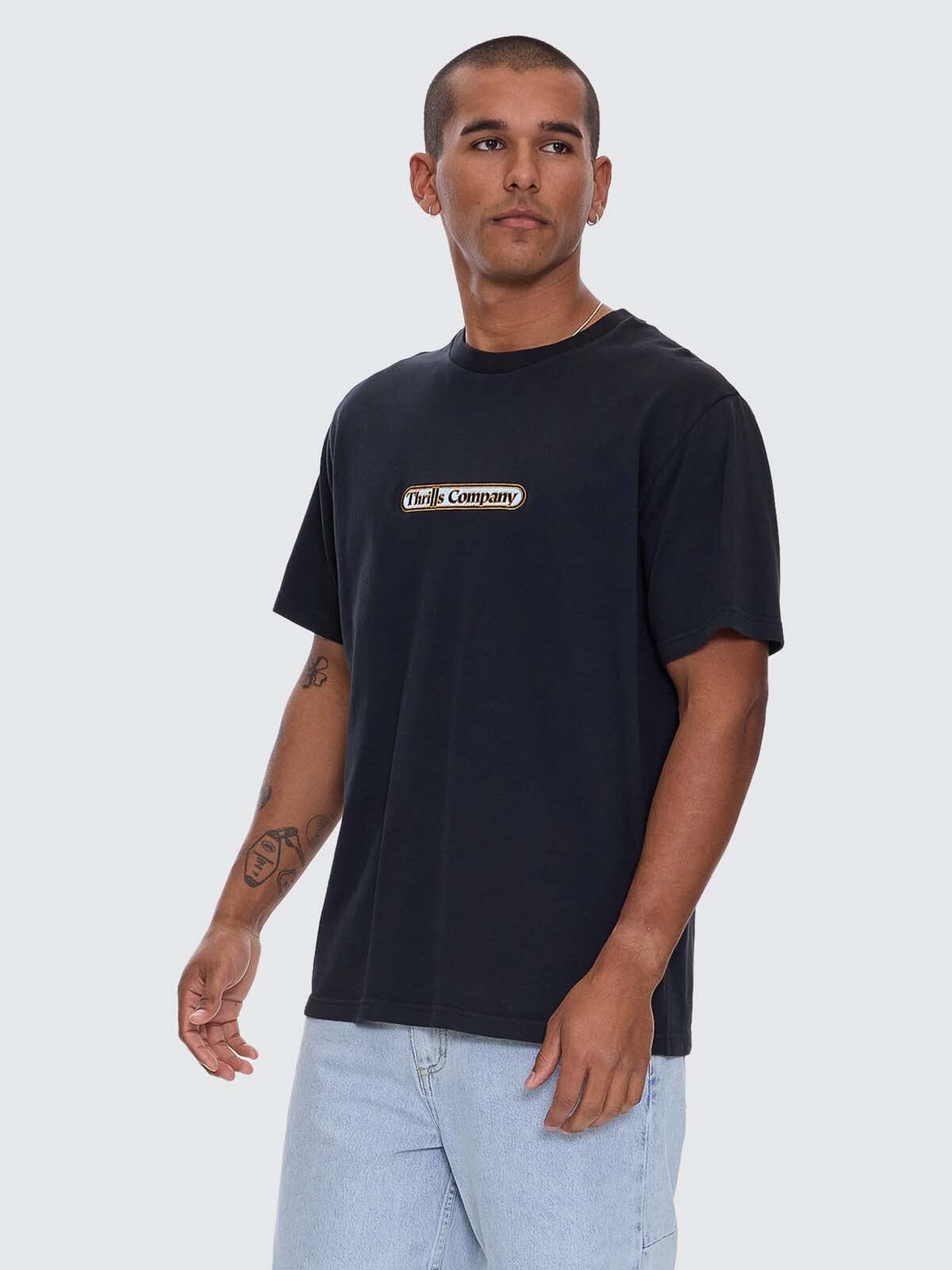 Wonder World Embro Merch Tee - Twilight Black - Image 2