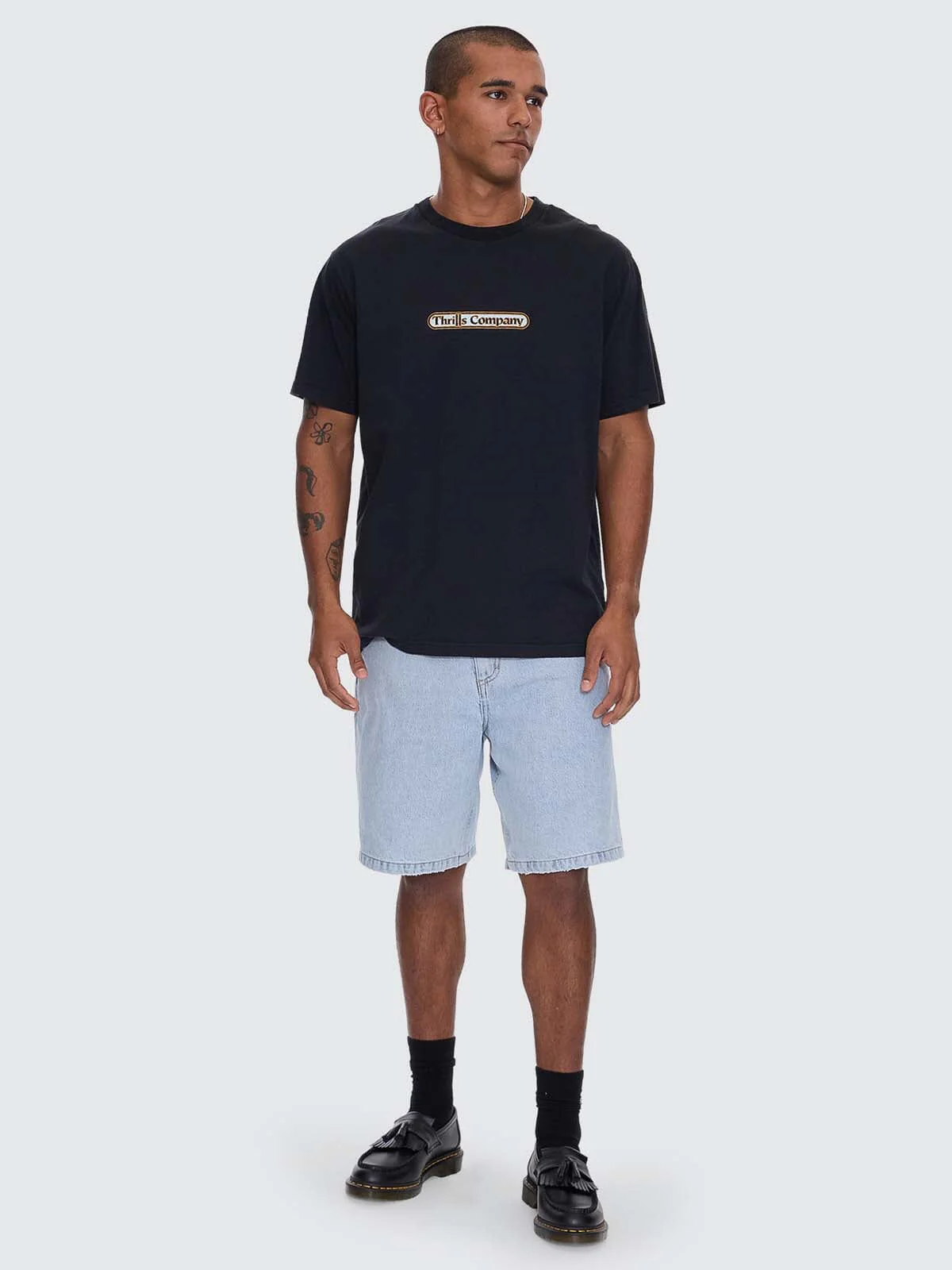 Wonder World Embro Merch Tee - Twilight Black - Image 5
